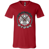 Kali Eskrima Eskrima Sticks Unisex Jersey V-Neck T-Shirt